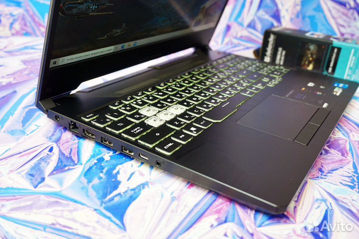 Топовый ноутбук для игр Asus TUF на RTX