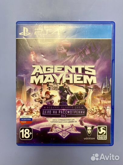 Игра PS4 Agents of Mayhem