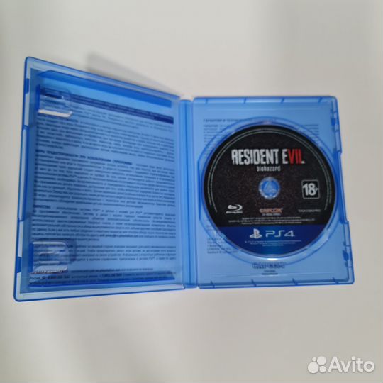 Resident evil VII 7 Biohazard диск ps4