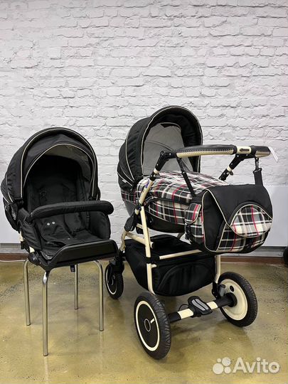 Коляска 2 в 1 adamex champion