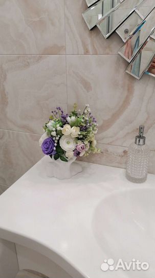 Букет цветов из мыла