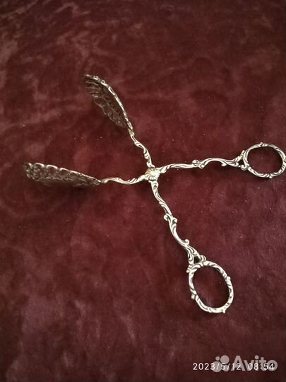 Щипчики кондитерские Серебро