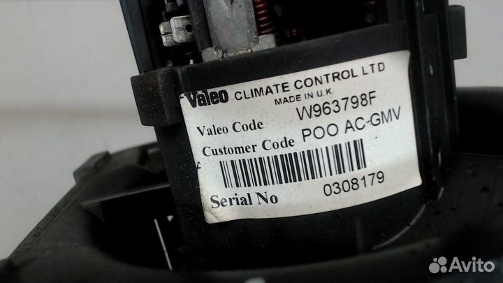 Двигатель отопителя Opel Vectra B, 2001