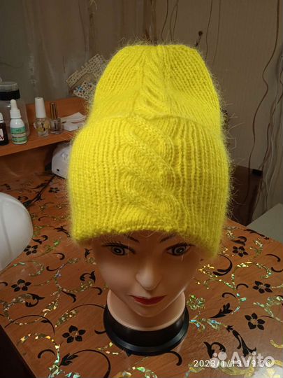 Шапка из пуха норки