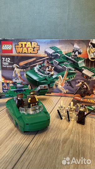 Lego 75091 Star Wars Flash Speeder 7-12 лет