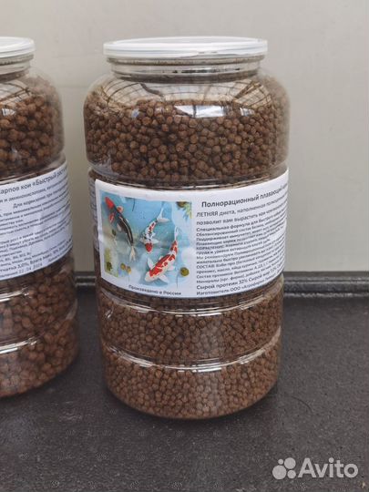 Корм для карпа кои