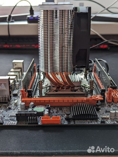 Материнская плата с процессором X99 + 2670v3+16gb