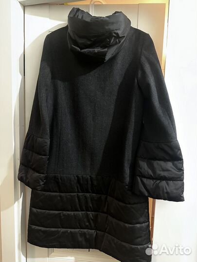 Пальто женское mreason с капюшоном 44