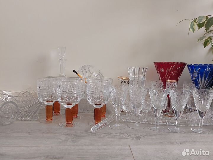 Хрустальные изделия пр-во СССР