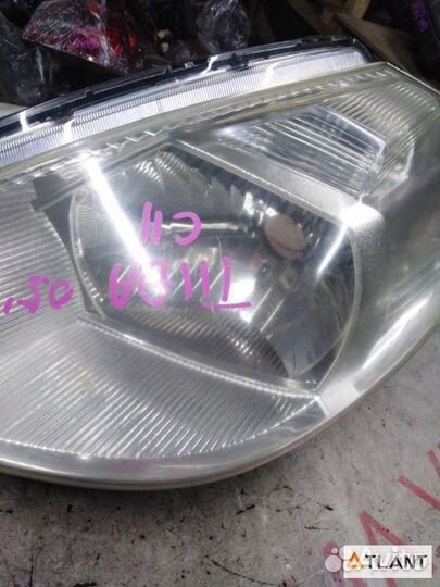 Фара передняя левая nissan tiida