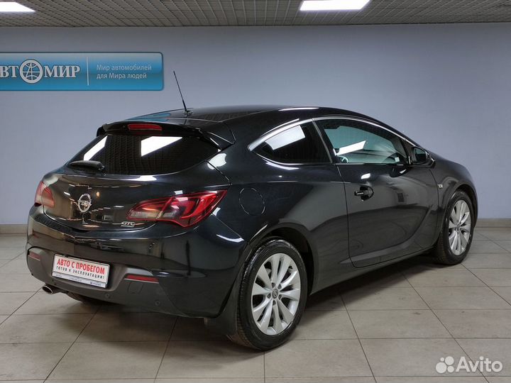 Opel Astra GTC 1.4 AT, 2013, 62 808 км