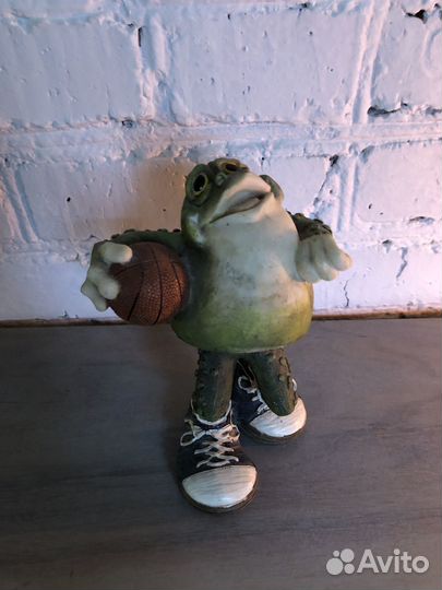 Фигурка Лягушка на пружине