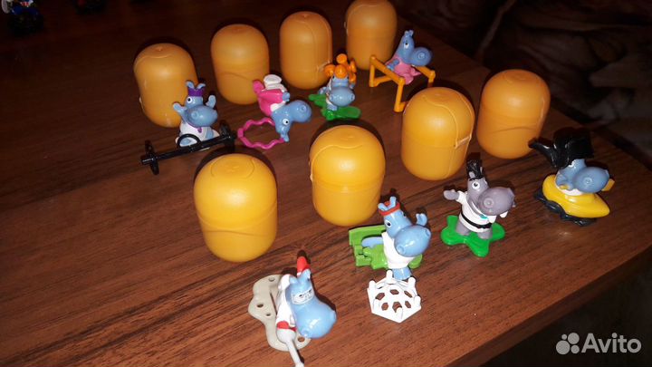 Марвел+бегемоты 2019 г. (Киндер-сюрприз)