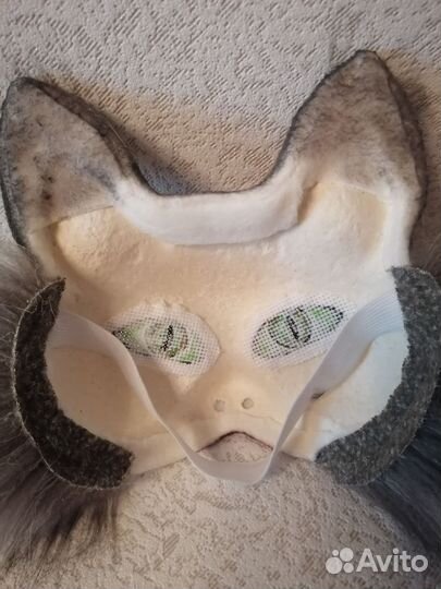 Маска кошки для квадробики