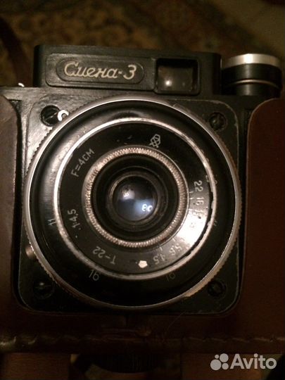 Плёночный фотоаппарат Смена 3