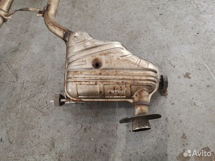 Б/У Глушитель 1644909101 mercedes-benz