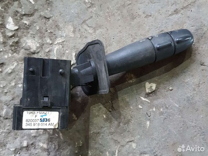 Подрулевой переключатель света renault logan 1