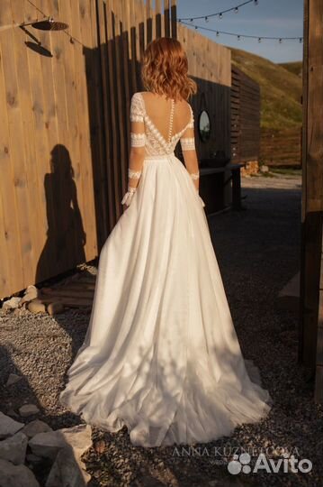Свадебное платье 42 44 новое