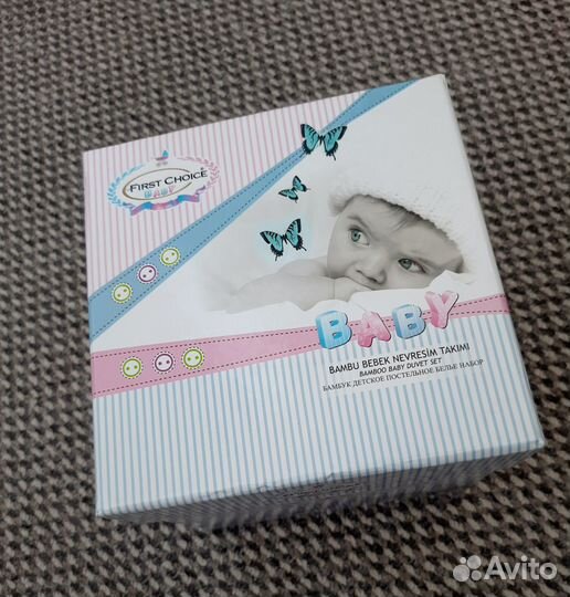 Новый комплект. Детское постельное белье в коробке