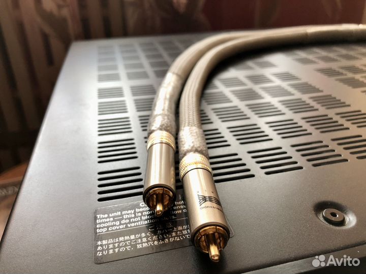 Серебряный кабель RCA Handmade X