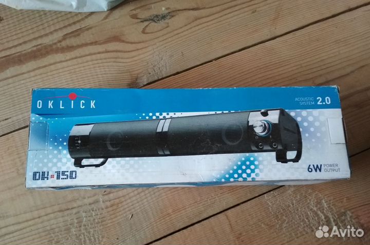 Компьютерная акустика oklick OK-150 черный