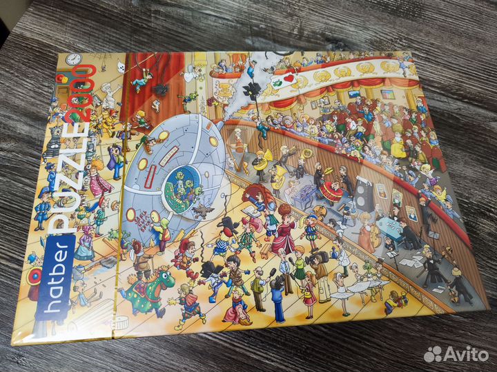Пазлы hatber 2000