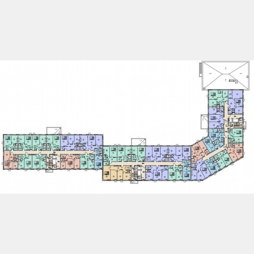 2-к. квартира, 59,7 м², 8/12 эт.