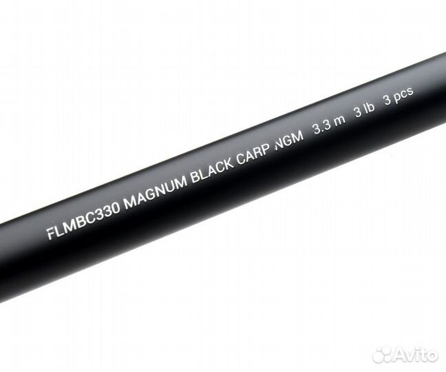 Flagman Удилище карповое 3-х секц. Magnum Black Carp NGM 11' 3.0lb 30мм