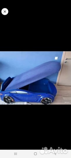 Детская кровать машина для мальчика