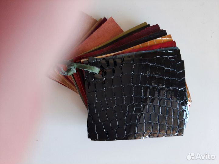 Лоскуты натуральной кожи