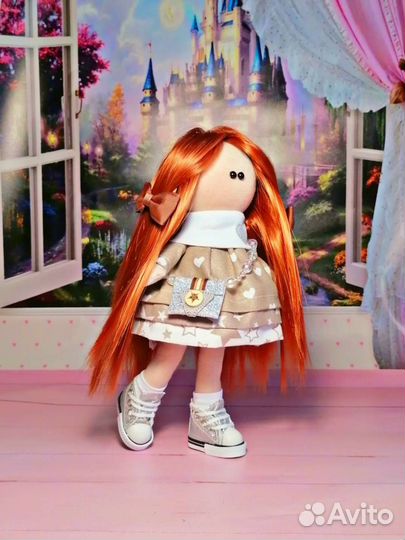 Интерьерная кукла тильда