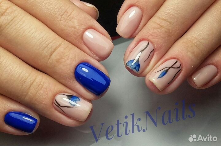 Маникюр. Гель лак. Наращивание. Педикюр