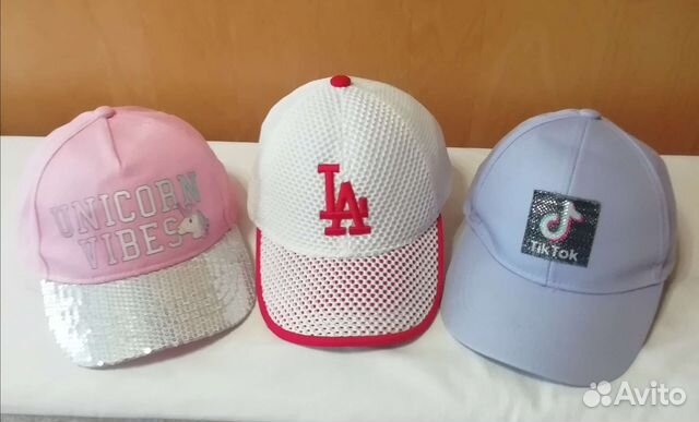 Бейсболки для девочки