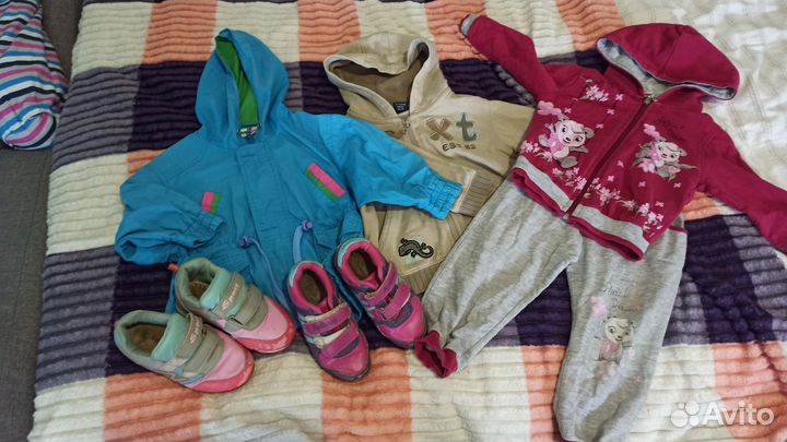 Куртки демисезонные, одежда пакетом