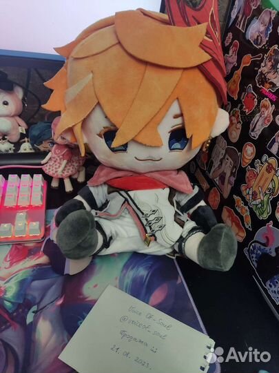 Плюшевый Тарталья Genshin Геншин