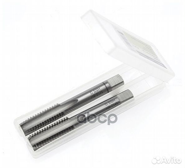 Комплект метчиков ручных 2 шт HSS4341 M12*1.2