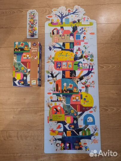 Djeco пазл гигант 1.16 м на 42 см