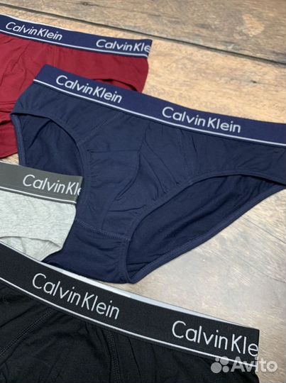 Трусы мужские плавки calvin klein