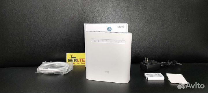 Роутер Модем 4G ZTE CAT6 + акб Все Cим Безлимиты