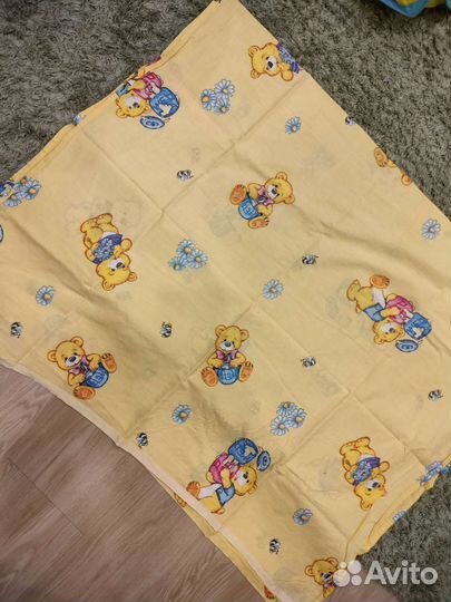 Простынь в детскую кроватку 2шт