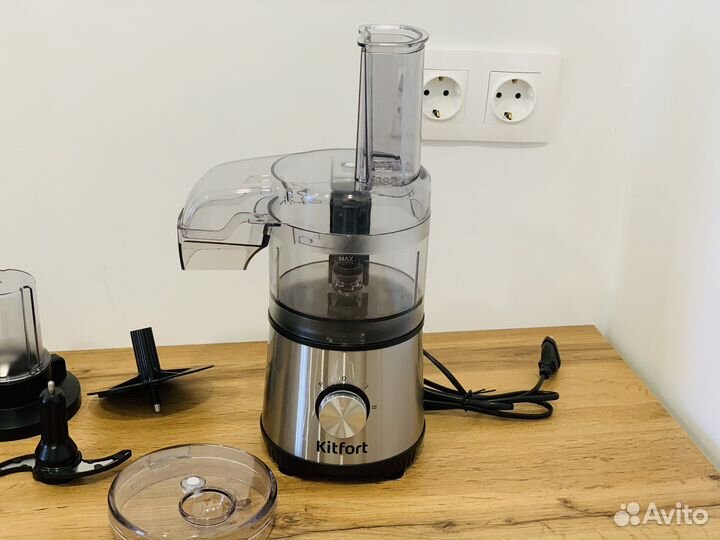 Кухонный комбайн Kitfort кт-1386 (4 в 1)