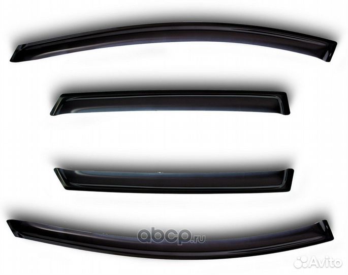 Дефлекторы окон VW Passat 2011- Sedan