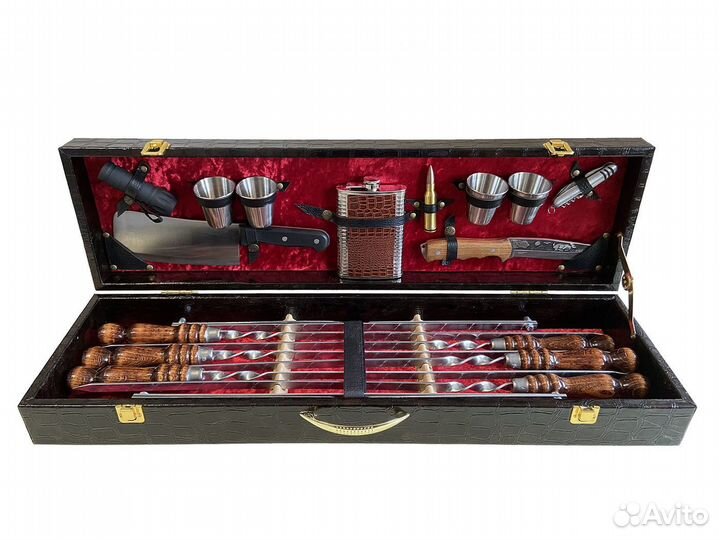 Подарочный набор для мужчины с шампурами