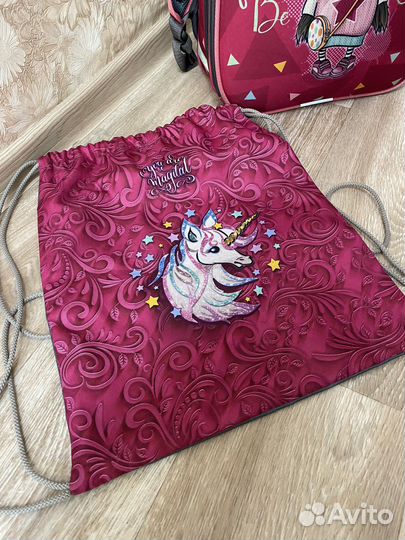 Рюкзак школьный с мешком для обуви