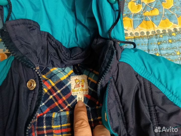 Зимний комплект для мальчика 86 размер
