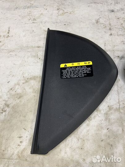 Пластик торпеды боковой hyundai avante