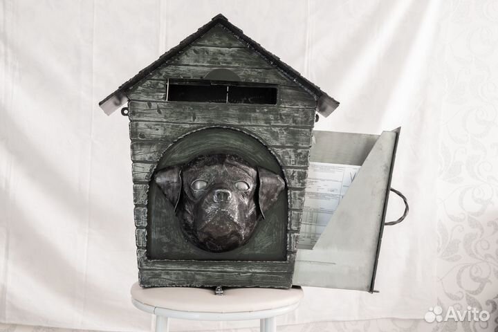 Кованый почтовый ящик Барбос