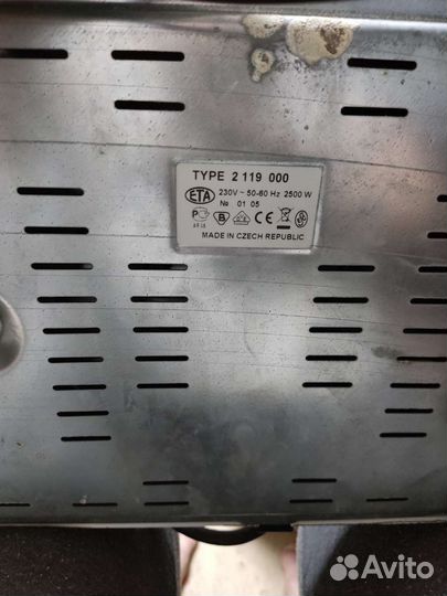 Электроплитка ета 2 конфорки