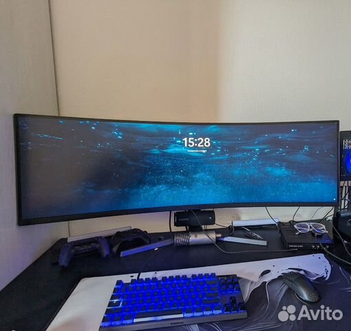Ультраширокий игровой монитор Samsung C49RG90SSI купить в Санкт ...