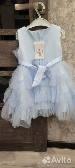 Детское нарядное платье 86-92